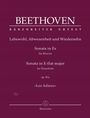 Ludwig van Beethoven (1770-1827): Sonate für Klavier Es-Dur op. 81a "Les Adieux", Noten