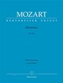 Wolfgang Amadeus Mozart: Idomeneo KV 366, Noten