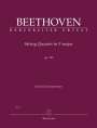 Ludwig van Beethoven: Streichquartett F-Dur op. 135, Noten