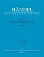 Georg Friedrich Händel: Händel, G: Passion nach Barthold Heinrich Brockes HWV 48, Noten