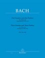 Johann Sebastian Bach: Drei Sonaten und drei Partiten für Violine solo BWV 1001–1006, Noten