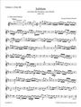 "Violino I / (Viol. III) Jubilate zur Feier des Friedens von Utrecht HWV 279. Allegro. Georg Friedrich Händel." Noten einer Partitur.