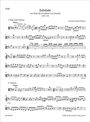Notenblatt für Viola. Titel: "Jubilate", zur Feier des Friedens von Utrecht HWV 279, von Georg Friedrich Händel.