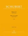 Titel: Schubert - Bärenreiter Urtext. Messe in G, Zweite Fassung. Mass in G major, Second version. D 167. Partitur/Score.