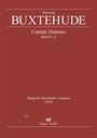 Dieterich Buxtehude: Cantate Domino G-Dur BuxWV 12, Noten