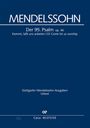 : Mendelssohn Bartholdy, F: 95. Psalm, Noten