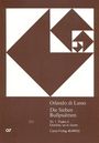Orlando di Lasso (Lassus): Psalm 6, Noten
