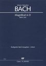 : Magnificat D-Dur BWV 243, Klavierauszug, Noten