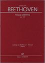 Ludwig van Beethoven: Missa solemnis D-Dur op. 123 (1817/23), Noten