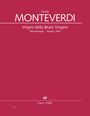 Claudio Monteverdi, Vespro della Beata Vergine, Marienvesper, Vespers 1610, Carus 27.801. Roter Hintergrund.