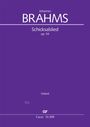 Johannes Brahms: Schicksalslied op. 54 (1871), Noten