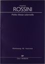 Gioacchino Rossini: Petite Messe solennelle (1863), Noten