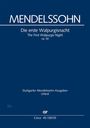 : Mendelssohn Bartholdy, F: 1. Walpurgisnacht (Klavierauszug), Buch