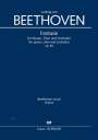Ludwig van Beethoven: Fantasie für Klavier, Chor und Orchester (Klavierauszug), Buch
