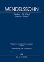 : Mendelssohn Bartholdy, F: Paulus (Klavierauszug dt./engl.), Buch