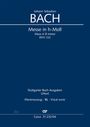 Johann Sebastian Bach: Messe in h-Moll BWV 232, Noten