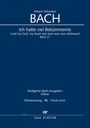 Johann Sebastian Bach: Bach, J: Ich hatte viel Bekümmernis (Klavierauszug XL), Noten