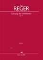 Max Reger: Gesang der Verklärten op. 71 (1903), Noten
