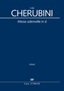 Text: Luigi Cherubini, Messe solennelle in d, Urtext, Carus 27.903/03. Blaues, schlichtes Cover.