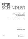 Peter Schindler: Mensch, Mensch! (2024), Noten