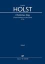 Oben steht "Gustav Holst", darunter "Christmas Day" und "Choral Fantasy on Old Carols H 109". Unten steht "Urtext" und "Carus 10.125/03".