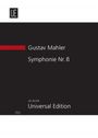 Gustav Mahler: Symphonie Nr. 8 für Soli, Knabenchor, 2 gemischte Chöre (SATB) und Orchester Es-Dur "„Symphonie der Tausend“" (1906), Noten