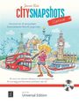 James Rae (geb. 1957): City Snapshots für 1-2 Klarinetten mit CD oder Klavierbegleitung (2017), Noten