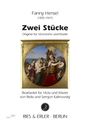 Fanny Hensel: Zwei Stücke Original für Violoncello und Klavier, Noten