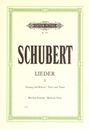 Franz Schubert: Lieder, Band 1, mittlere Stimme, Buch
