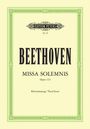 Ludwig van Beethoven: Missa solemnis D-Dur op. 123, Noten