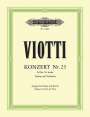 Giovanni Battista Viotti: Konzert für Violine und Orchester Nr. 23 G-Dur, Buch