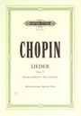 Frederic Chopin (1810-1849): Lieder für Singstimme und Klavier op. 74, Noten