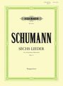 Robert Schumann: 6 Lieder für 4-stimmigen Männerchor op. 33, Noten