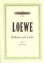 Carl Loewe: Loewe, Carl         :Balladen und Lieder, Band, Noten