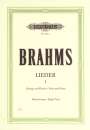 Johannes Brahms: Lieder 1, Buch