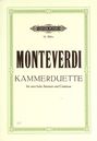 Claudio Monteverdi: 6 Italienische Kammerduette, Noten