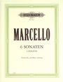 Benedetto Marcello (1686-1739): 6 Sonatas for Cello and Continuo, Noten
