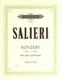 Antonio Salieri: Konzert für Flöte, Oboe und Or, Noten