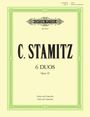 Carl Stamitz (1745-1801): Stamitz, C: 6 Duos Op. 19 for Violin and Cello, Noten