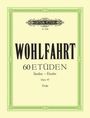 Franz Wohlfahrt: 60 Etüden für Violine solo op. 45, Buch