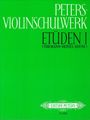 : Peters-Violinschulwerk: Etüden, Band 1, Buch