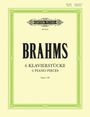 Johannes Brahms (1833-1897): Brahms, J: 6 Piano Pieces Op. 118, Noten