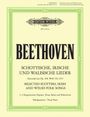 Ludwig van Beethoven: Schottische, irische und walisische Lieder, Noten