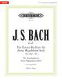 Johann Sebastian et al. Bach: Die Clavier-Büchlein für Anna Magdalena Bach 1722 & 1725 -Urtext- (Auswahlausgabe · Selected Pieces), Buch