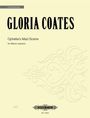 Gloria Coates: Ophelia's Mad Scene for Mezzo-soprano (2021), Noten