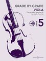 Grade by Grade - Viola Grade 5. Viola und Klavier., Noten