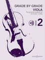 Grade by Grade - Viola Grade 2. Viola und Klavier., Noten