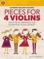 Hugh Colledge: Pieces for 4 Violins, Noten