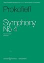 "Prokofieff Symphony No. 4, Second version, Full score. Serge Prokofieff Symphony No. 4 in C for orchestra."