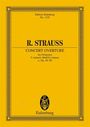 Richard Strauss (1864-1949): Concert Ouvertüre c-Moll op. o. Op. AV. 80 (1883), Noten